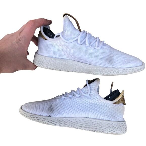 PHARRELL williams X adidas hu tennis shoes size 7 - Picture 12 of 16